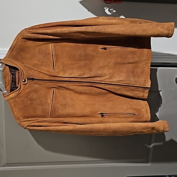 Rare Vintage Levi's Genuine Leather/ XXL/ Camel - Picture 8 of 8